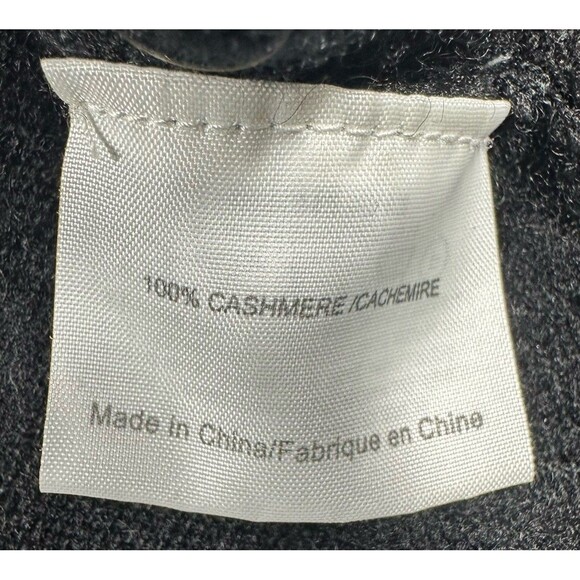 Tory Burch Lizzie Tunic Cashmere Sweater Women’s Small Black Pullover Comfort - Picture 5 of 7